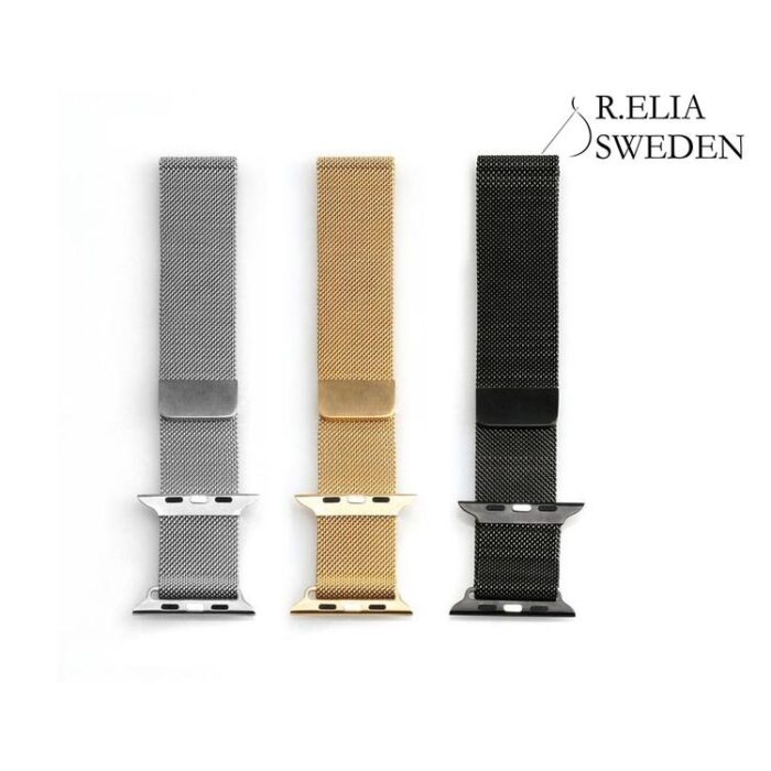 Apple Watch klockarmband Loop Rem Link Armband Rostfritt stål band 1