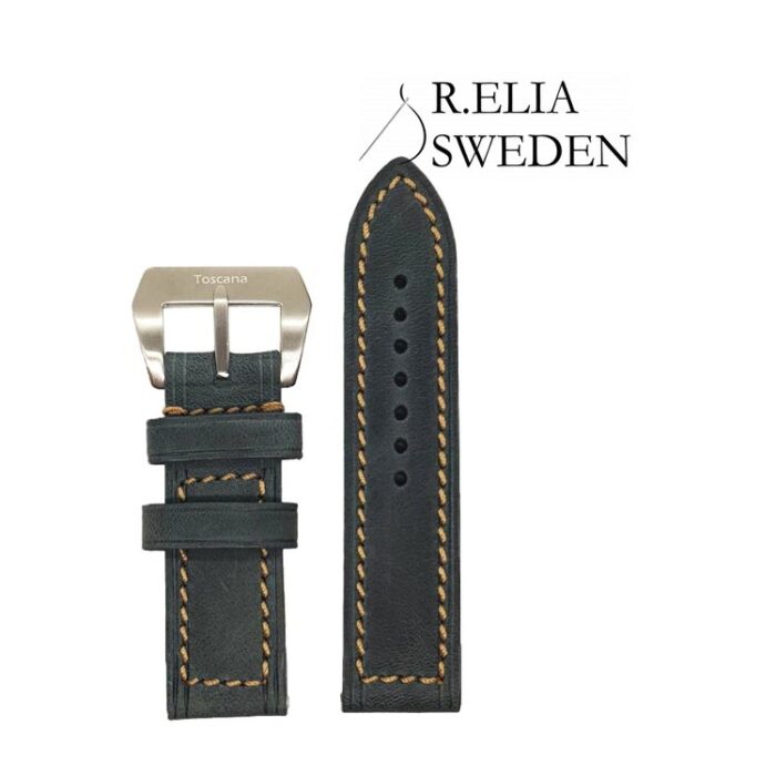 Klockarmband R.Elia Grå vintage läder