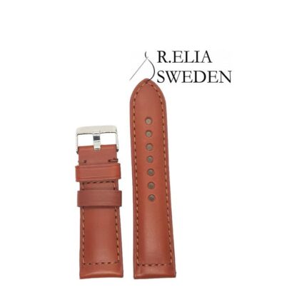 Klockarmband i äkta läder 24mm