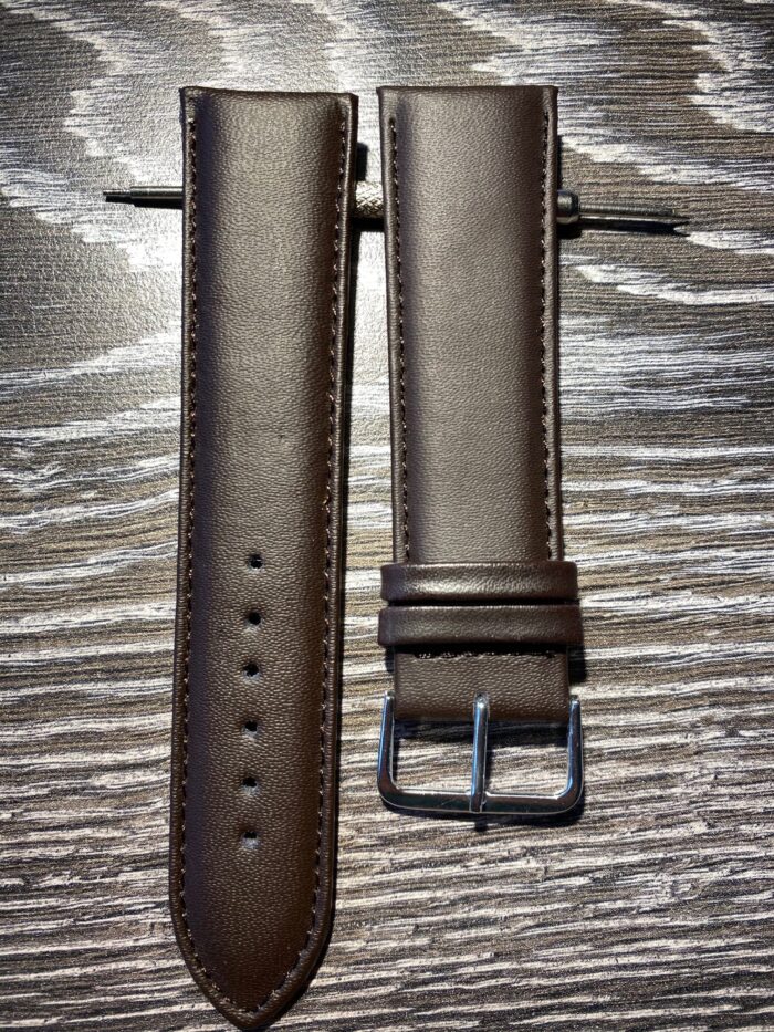 EXTRA LÅNG KLOCKARMBAND BRUN e1589143114579
