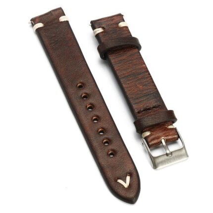 Oxblood vintage klockarmband