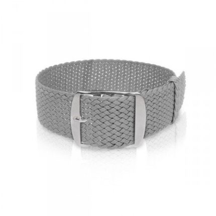 Perlon klockarmband Grå 18mm 20mm