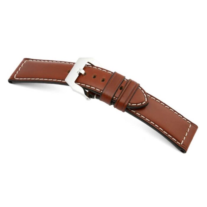Rios1931 Klockarmband för Panerai Firenze Extra långt XL – 26mm äkta läder