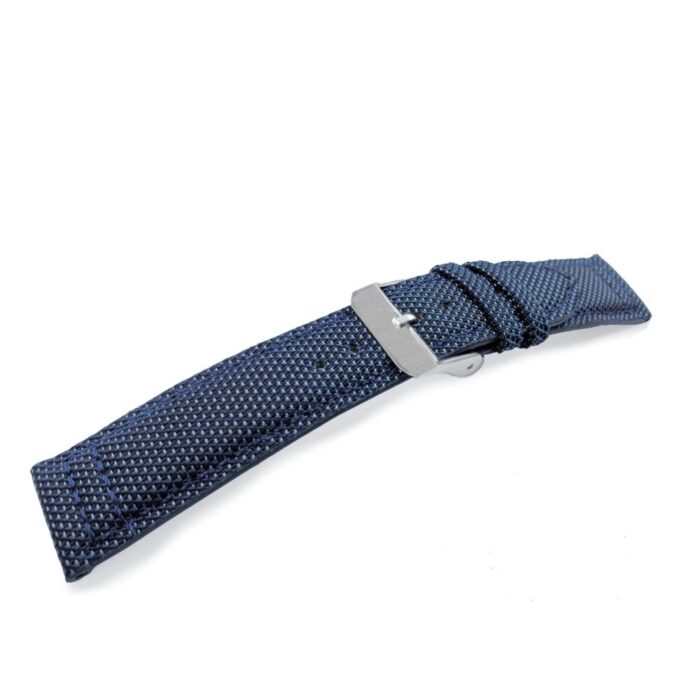 Blue Silkcloth watch strap durable and water resistant3