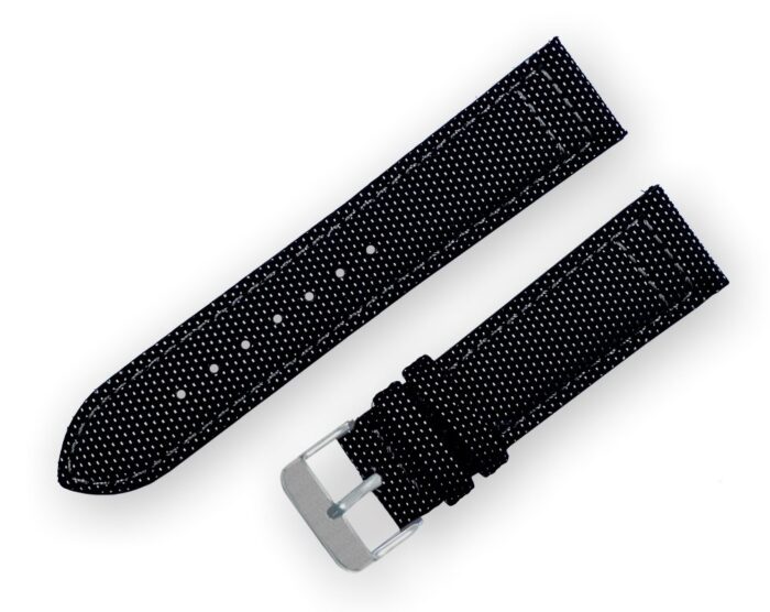 Silkcloth watch strap durable and water resistant