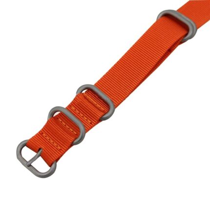 Zulu armband 5 ringar orange