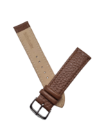 Klockarmband Brun buffelmönster äkta läder buffelleder